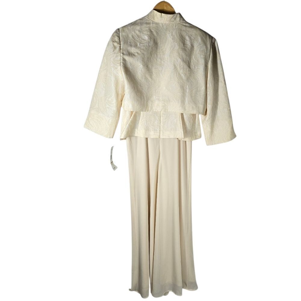 Jessica Howard Cream 2-Piece Dress Set Size 12 - Picture 13 of 13